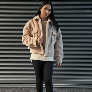 C'est Moi Cotton Teddy Jacket